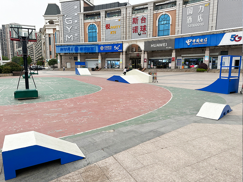 江蘇省輪滑阻攔隊南京訓(xùn)練基地極限運動場