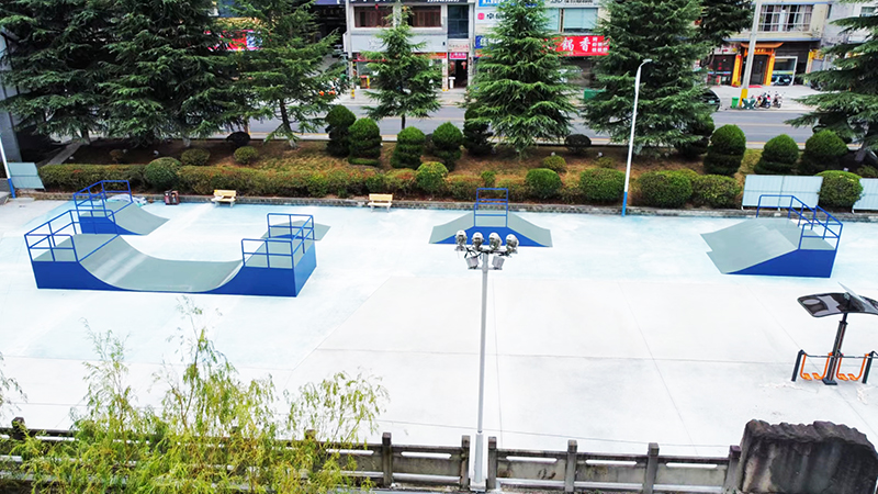 湖北省利川市濱江智慧體育公園極限運(yùn)動(dòng)場
