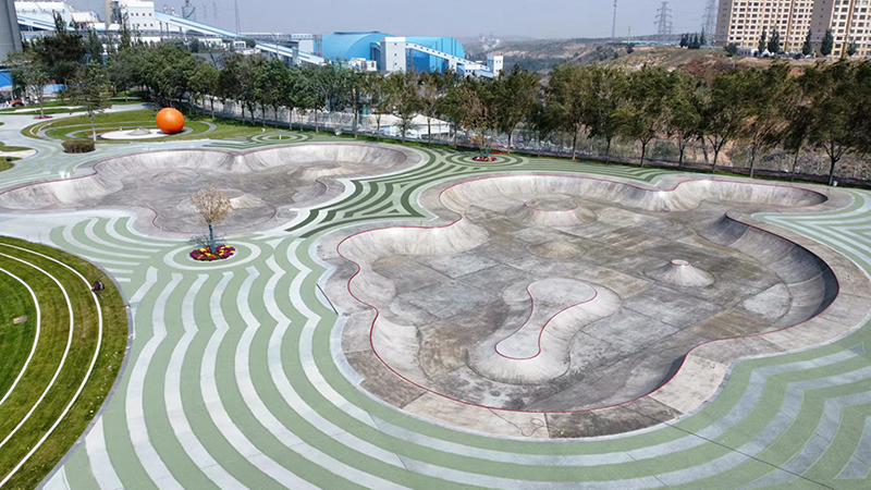 內(nèi)蒙古鄂爾多斯市蒙泰公園極限運(yùn)動(dòng)場